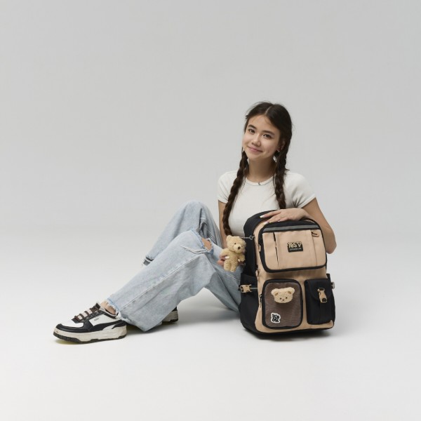 Фото - Рюкзак школьный YES T-107L Mocca (550349)